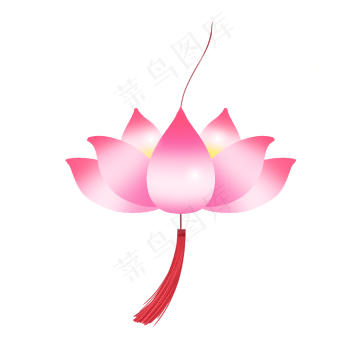 中元节荷花灯(2000X2000(DPI:300))psd模版下载