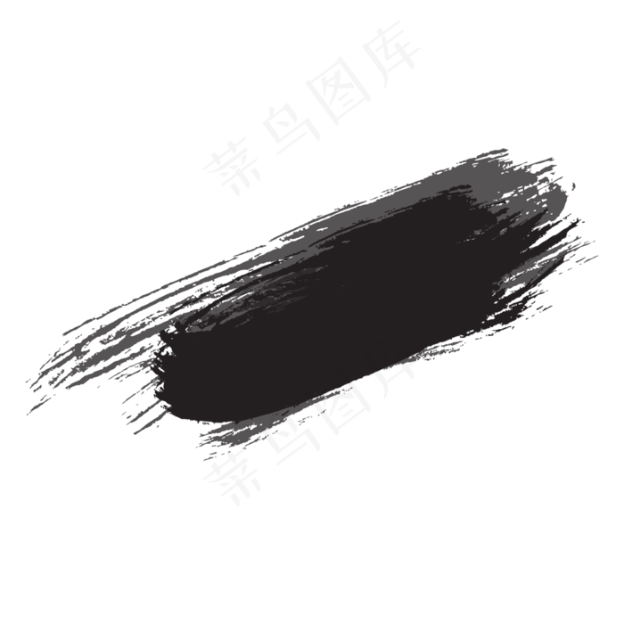 墨迹笔画笔刷(2000X2000(DPI:300))psd模版下载