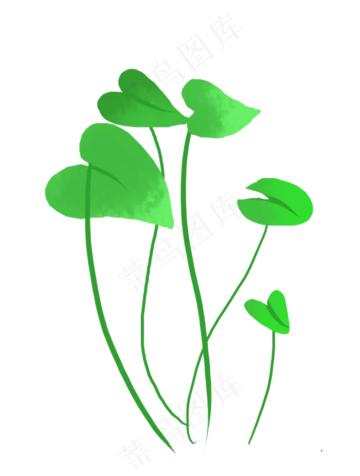 绿植花卉小满植物(2480X3279(DPI:300))psd模版下载