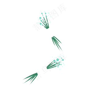 卡通春天绿色植物下载