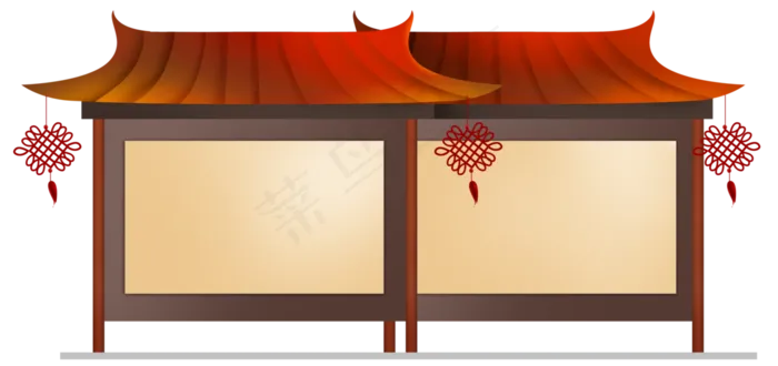中国风宣传栏(7511X3543(DPI:299))psd模版下载