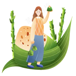 端午节小吃粽子