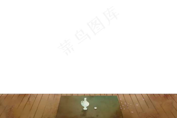 中国风走廊茶桌(3000X2000(DPI:300))psd模版下载