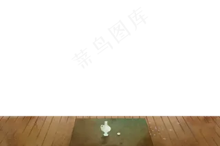 中国风走廊茶桌