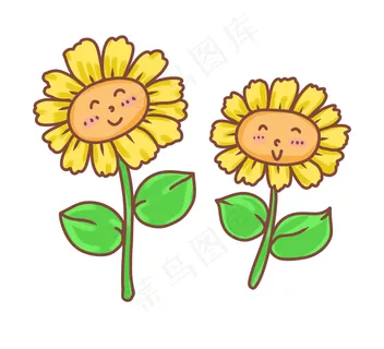 向日葵PNG免抠图