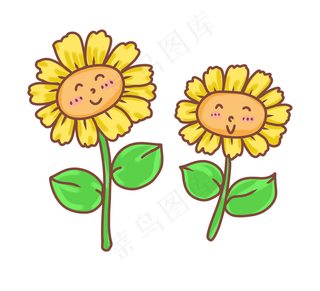 向日葵PNG免抠图