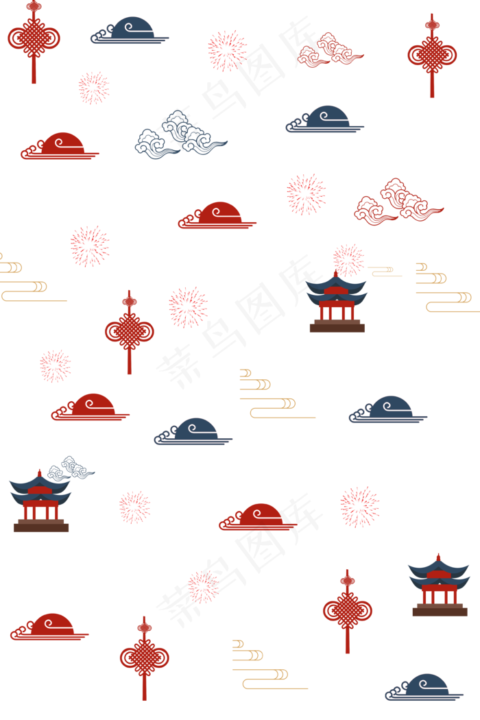2020鼠年宫殿底纹,免抠元素(3543X5315(DPI:300))psd模版下载