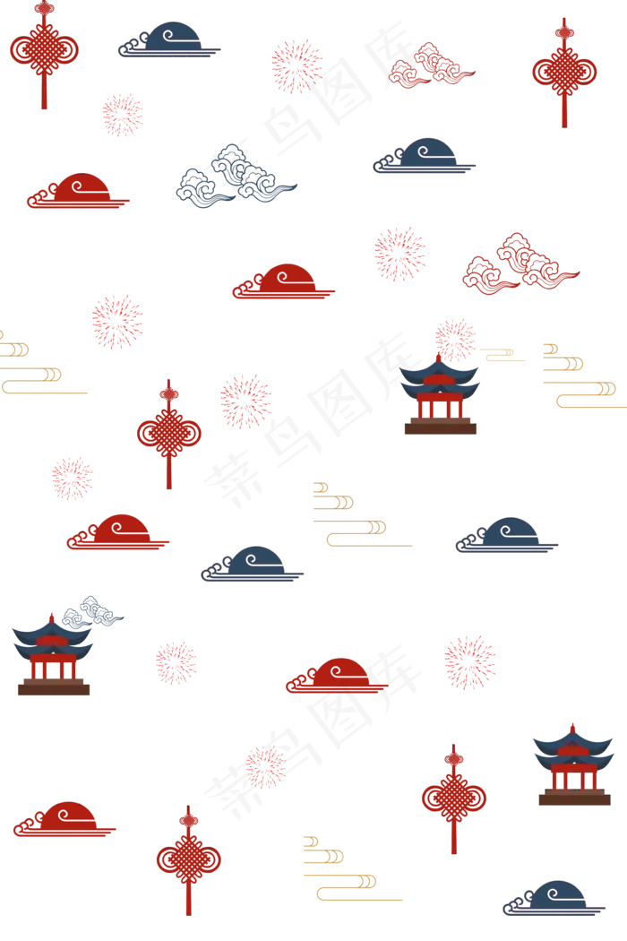 2020鼠年宫殿底纹,免抠元素(3543X5315(DPI:300))psd模版下载