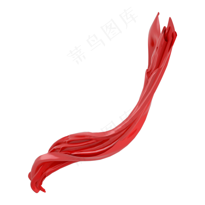 飘扬的旗子装饰(2000X2000(DPI:300))psd模版下载