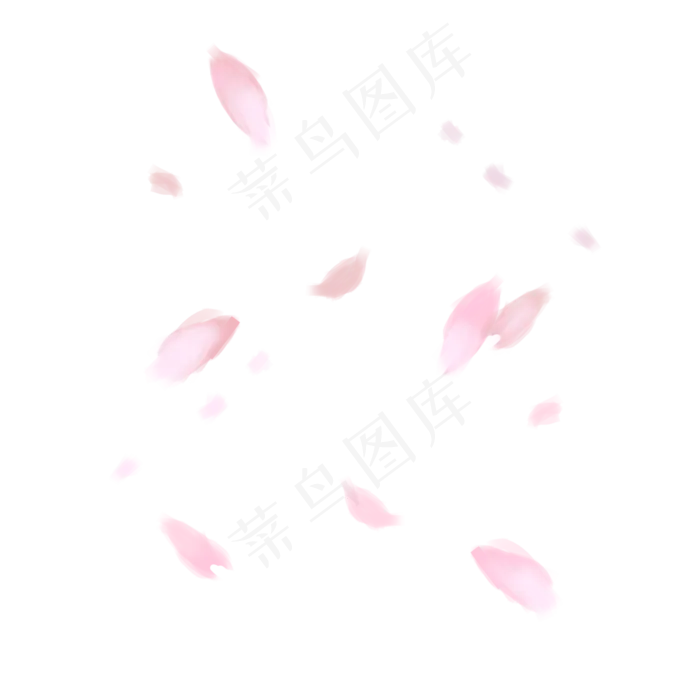 花瓣手绘通用词免扣图,免抠元素(2000*2000px 300 dpi )psd模版下载