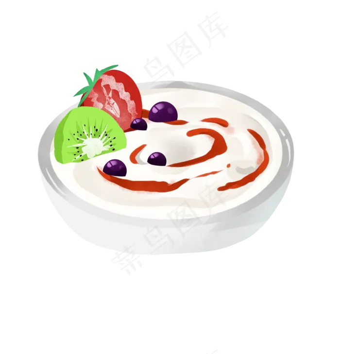 水果酸奶饮料(2480X2584(DPI:300))psd模版下载