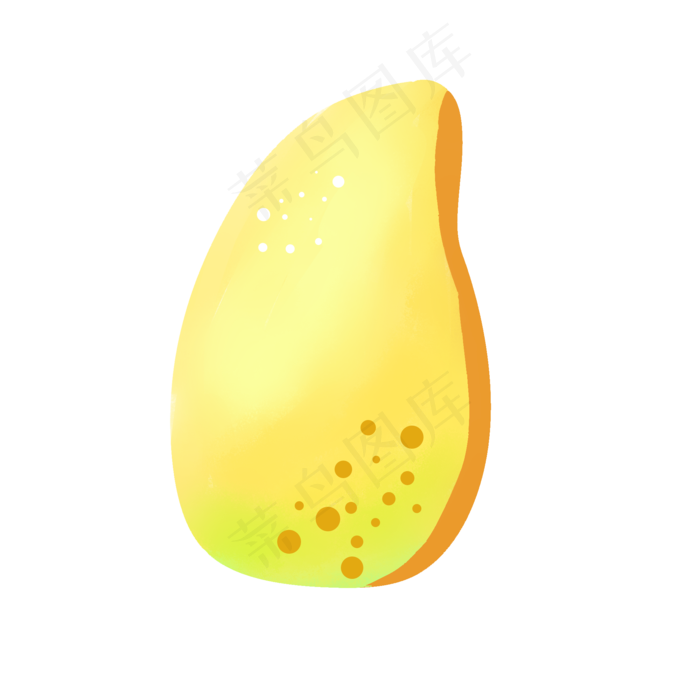 水果类装饰图案新鲜芒果