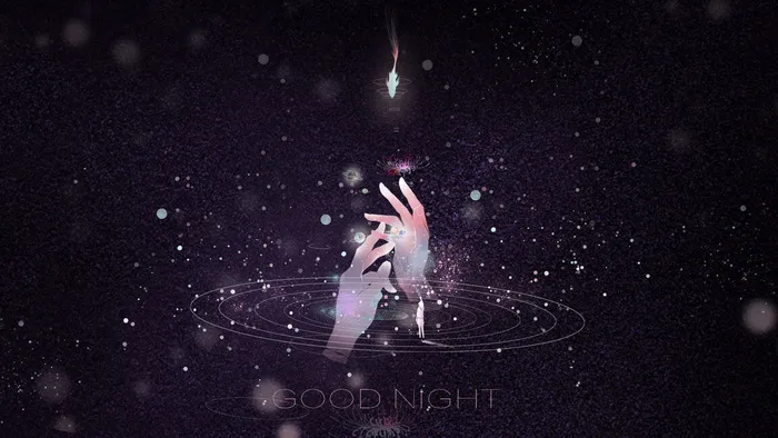 星空主题之以手之名绘毕生之梦(2880*1620px 300 dpi )psd模版下载