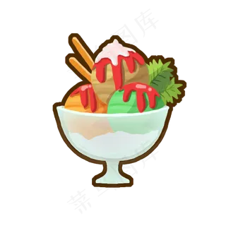 夏至夏天你好冰激凌