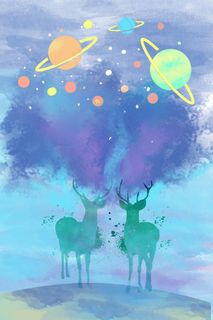 唯美浪漫星空美图 唯美浪漫星空美图