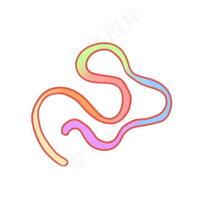 回忆里的五彩绳软糖(2100X2100(DPI:300))psd模版下载