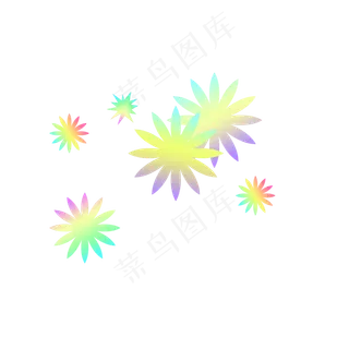 卡通矢量促销漂浮氛围电商