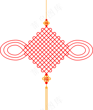 喜庆中国结,免抠元素