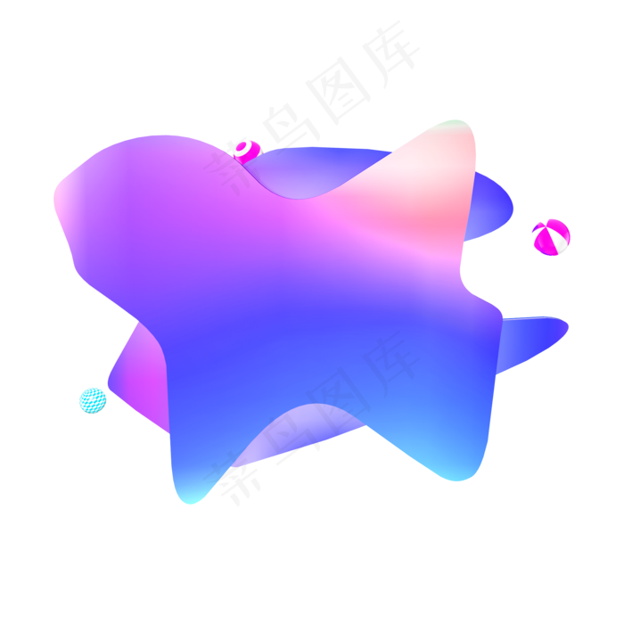 C4D618电商渐变装饰(2000X2000)