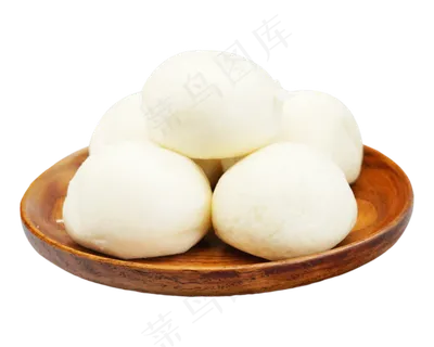 白色馒头小吃,免抠元素 白色馒头小吃,免抠元素