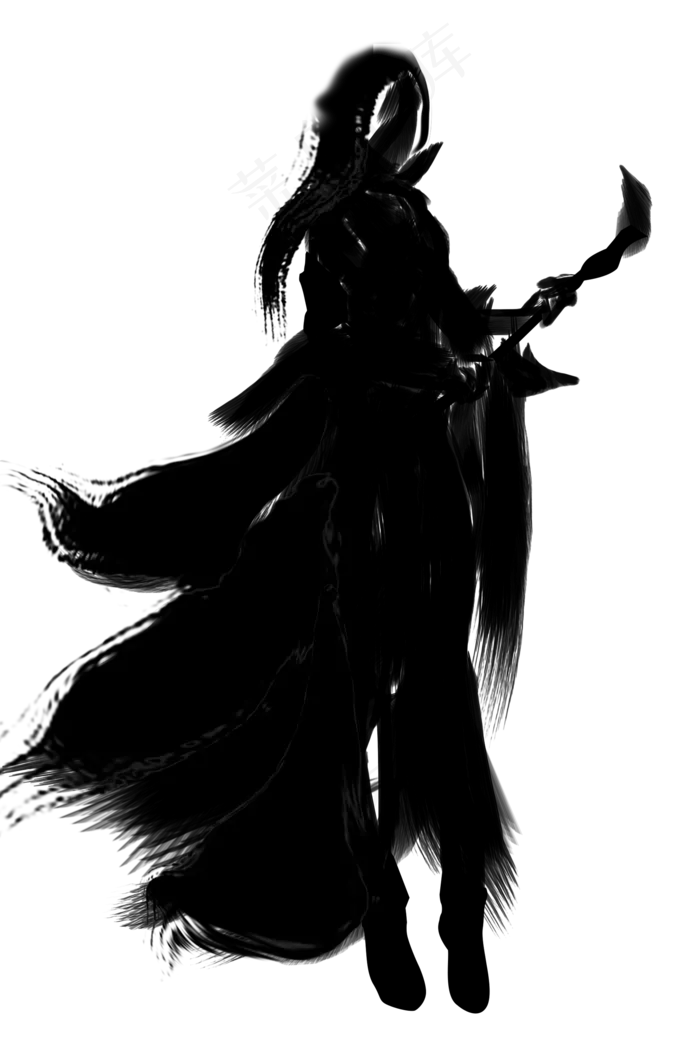 水墨古风练武人物(2000X3000(DPI:300))psd模版下载