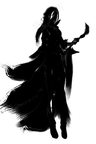 水墨古风练武人物