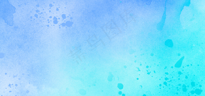 清新水彩渐变颜料水粉质感背景