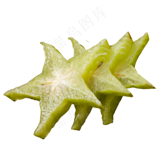 实拍果园果林水果杨桃