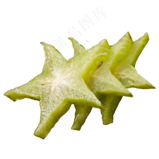 实拍果园果林水果杨桃