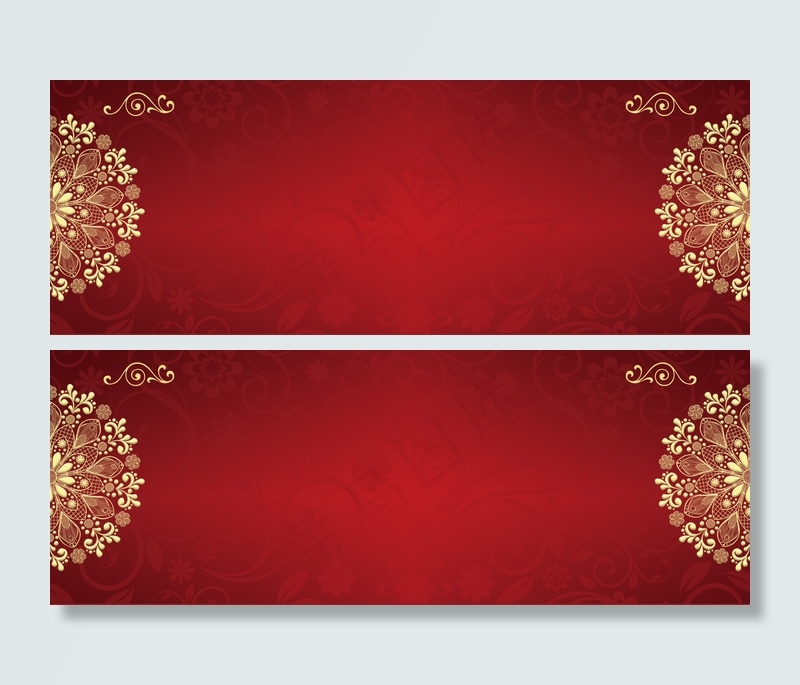 简约大气邀请函banner背景背景图片素材