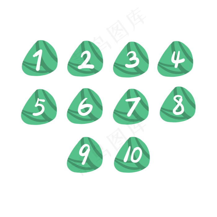 端午节粽子序号分隔符