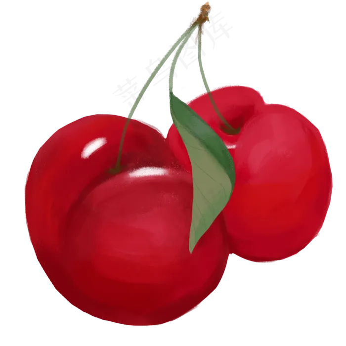 夏日水果车厘子(2480X2480(DPI:300))psd模版下载