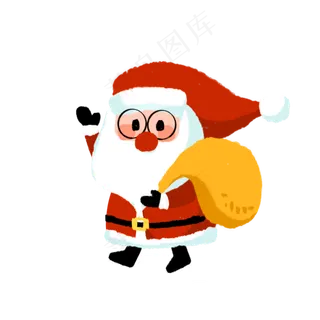 圣诞节圣诞老人,免抠元素