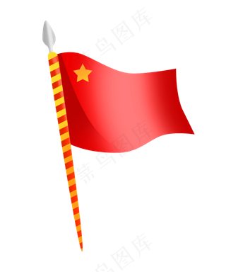 建军节五星红旗