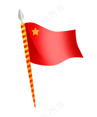 建军节五星红旗