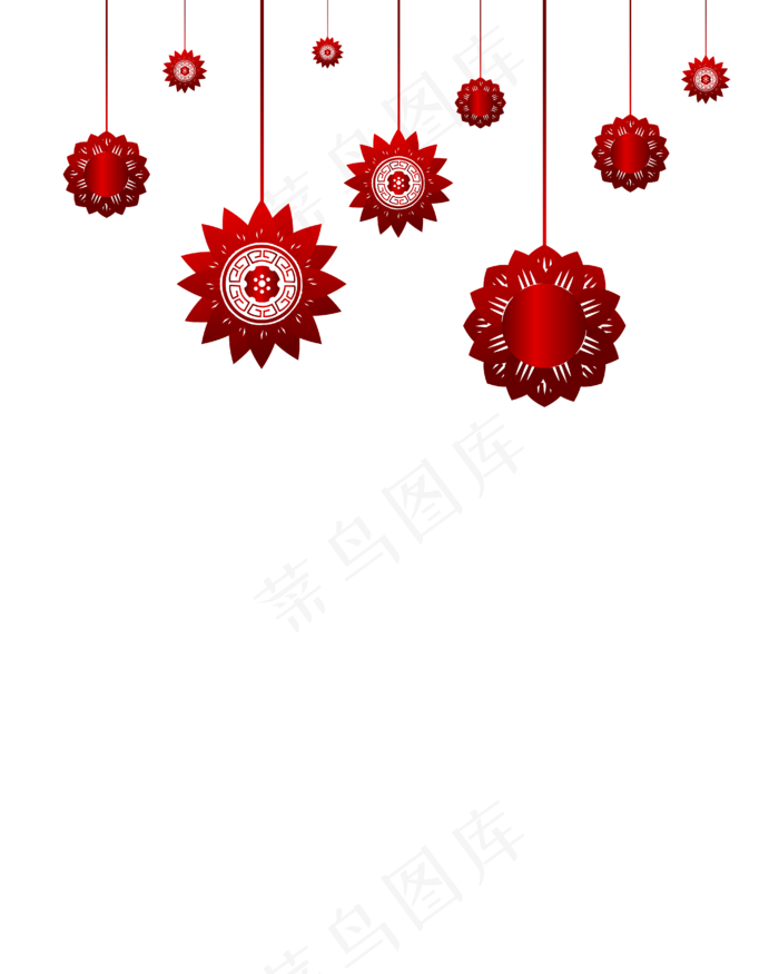 矢量手绘卡通灯笼,免抠元素