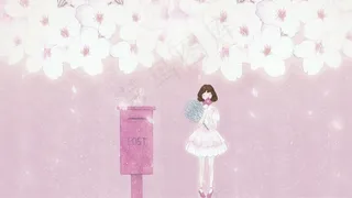 风色系花季樱花节少女插图