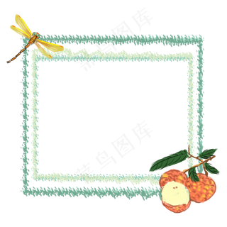 方形立体装饰边框