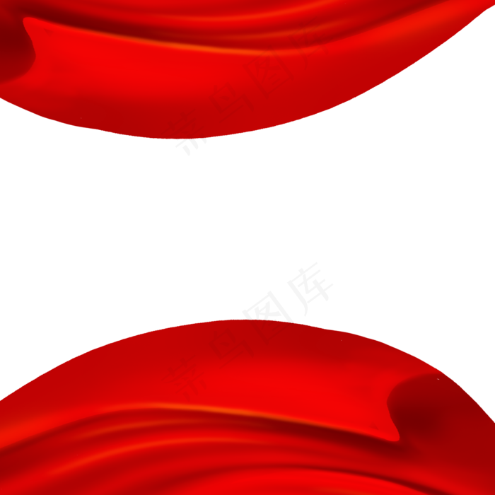 红色七一建党节建军节边框丝绸纹