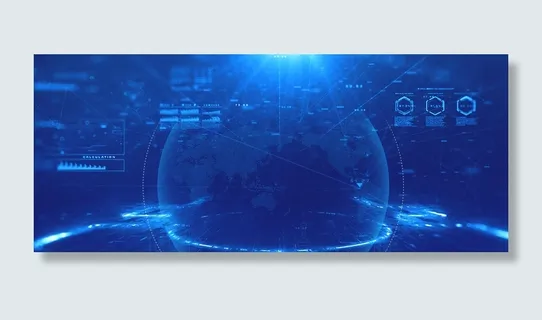 蓝色可视化互联网科技 蓝色可视化互联网科技