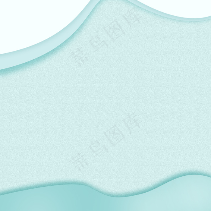 蓝色小清新扁平化化妆品主图背景素材