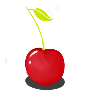 茂盛的水果樱桃漂亮的颜色