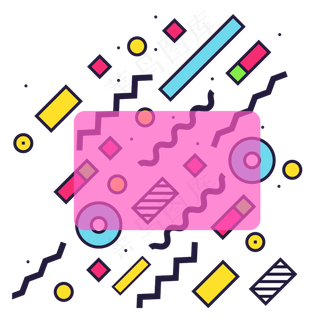 618电商主题装饰素材