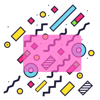 618电商主题装饰素材