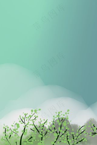 清明节二十四节气psd分层banner