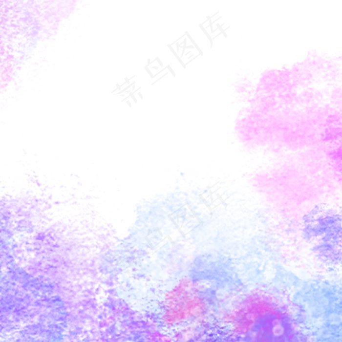 淡雅水彩墨迹18(2000X2000(DPI:300))psd模版下载