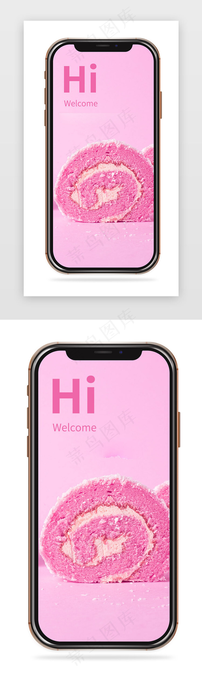 UI样机界面留海手机iphone苹果X