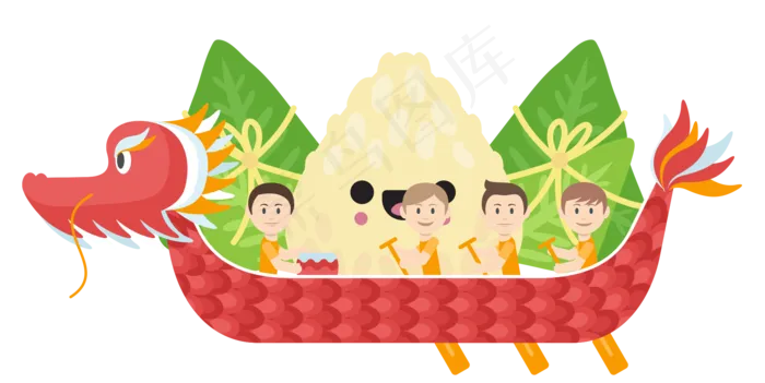 划龙舟龙舟(2000*1004px 300 dpi )psd模版下载