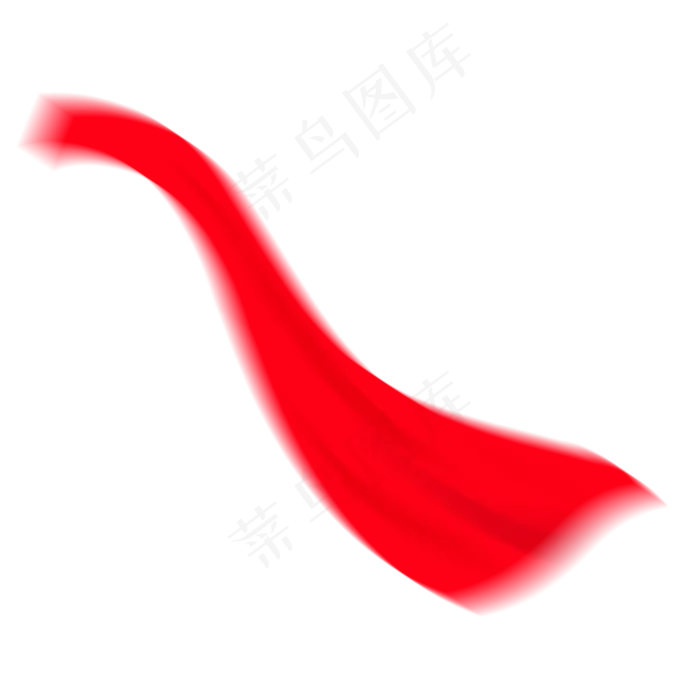 七一八一节日装饰红丝绸(2000X2000(DPI:300))psd模版下载
