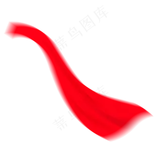 七一八一节日装饰红丝绸